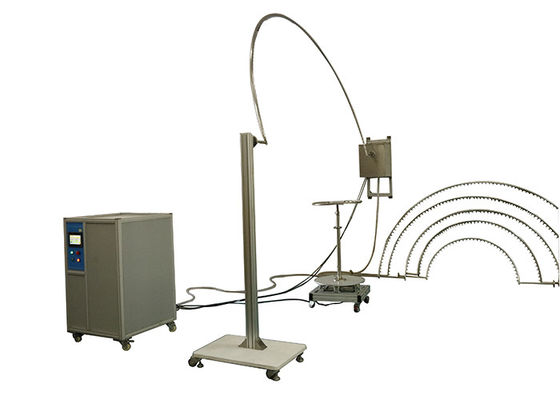 ভালো দাম ইউএসবি সংযোগ এবং অসিলেটিং টিউব সহ অত্যাধুনিক আইপি পরীক্ষার সরঞ্জাম R400mm অনলাইন