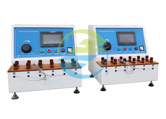 Good price PLC কন্ট্রোল 0 - 125A তাপমাত্রা বৃদ্ধি IEC পরীক্ষার সরঞ্জাম 60884 ছয়টি স্টেশন অনলাইন