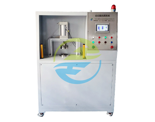 Good price ফুটো সনাক্তকরণ নির্ভুলতা 9.0E-11 Pa·m3/sec। ফুটো পরীক্ষার সরঞ্জামগুলিতে ব্যাটারি কভার হিলিয়াম ফুটো সনাক্তকরণ সরঞ্জাম অনলাইন