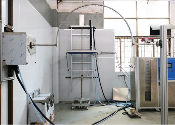 Good price SUS304 স্টেইনলেস স্টীল প্লেট আইপি টেস্ট সরঞ্জাম সামঞ্জস্যযোগ্য ঘূর্ণন কোণ এবং 10.4 ইঞ্চি রঙিন টাচ স্ক্রিন সঙ্গে অনলাইন